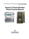 Square D Smart Breaker Panel Control Manual (026