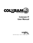 Coloram IT User Manual - stagecraft fundamentals