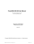 PowerDNA DIO-403 User Manual - United Electronic Industries