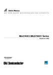 OKI ML674000, ML674001, ML674002, ML674003 User`s Manual