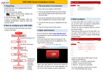 SHS 3830 Quick Installation Guide