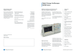 Digital Storage Oscilloscopes W2000 Series