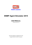 MG-SOFT SNMP Agent Simulator