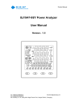 BJ194Y-9SY Power Analyzer User Manual Version