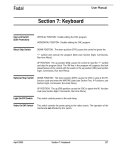 Sect 7-Keyboard - Flint Machine Tools, Inc.