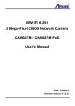 CAM627M User`s Manual (English)