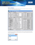 4600 Series AC Load Calibration