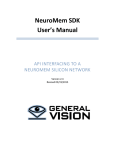 NeuroMem SDK - General Vision Inc.