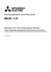 MELSEC iQ-F FX5 Simple Motion Module User`s Manual (Advanced