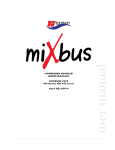 HARRISON MIXBUS USER MANUAL MIXBUS V2.5 Windows, OS X