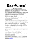 rockymounts flytrap adapter - rocky mounts 20mm thru