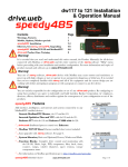 dw117thru121 speedy485 manual 3pt0