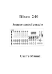 User`s Manual - ArtFox Lighting