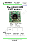 sw-24x / 25x am0 user manual