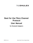 Boot for the Fibre Channel Protocol User Manual