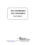EXC-1553VME-VXI/MCH: User`s Manual, Rev A