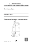 03-8113-0000 Iss 6 Valet BackPack user manual