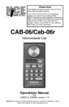 Cab06 B&W - the NCE Information Station