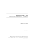 Learning Timed χ 1.0 - Manufacturing Networks Wiki