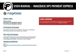 USER MANUAL – MAGEBASE DPS PAYMENT EXPRESS