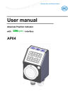 User manual CANopen
