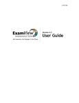 ExamView 6 User`s Manual