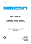 SERVICE BOOK “IM7” FOR TUMBLE DRYERS “T