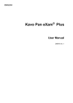 Kavo Pan eXam ® Plus User Manual