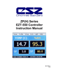 EZT-550 Touch Screen User`s Manual
