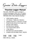 Gemini Data Loggers