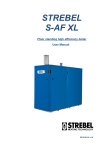 Strebel S-AF XL Range User Manual