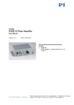 E-836.1G Piezo Amplifier