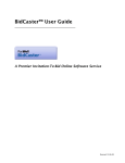 BidCaster™ User Manual