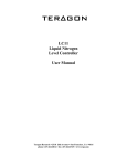 LC11 Liquid Nitrogen Level Controller User Manual