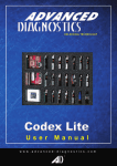 User Manual - advanced diagnostics