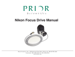 Nikon Focus Drive Manual