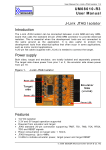 UM08010-R3 User Manual J-Link JTAG Isolator Introduction Power