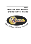 MailGate Virus Scanner Extension User Manual