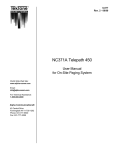 IL677 NC371A Manual - Alpha Communications