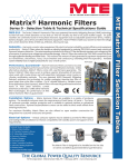Matrix® Harmonic Filters