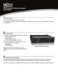 LeCroy PCI Express Summit T3 8 Quickstart Guide