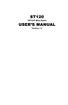 ST120 USER`S MANUAL