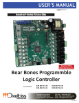 Bear Bones Programmble Logic Controller