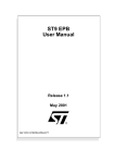 ST9 EPB user manual - Digi-Key