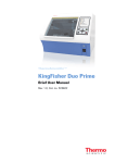 KingFisher Duo Prime Brief User Manual