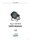 Hyper 363P RGB USER MANUAL