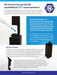 How do you increase your labs DNA reproducibility