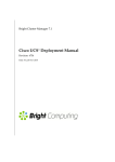 Cisco UCS® Deployment Manual - Support