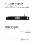 Grace Home Radio User Manual