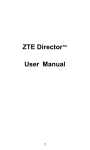ZTE Director User Manual